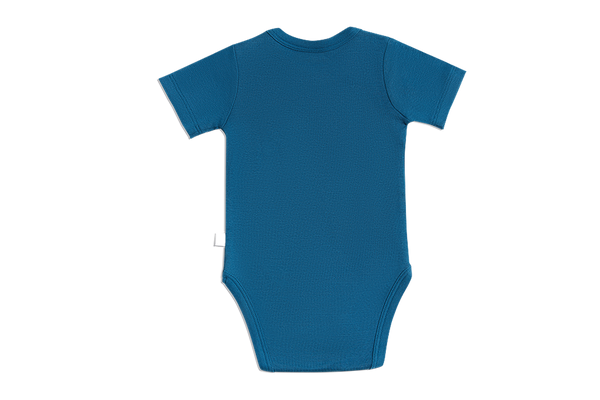 2006DB | Baby Short-Sleeve Body - Danuvian Blue