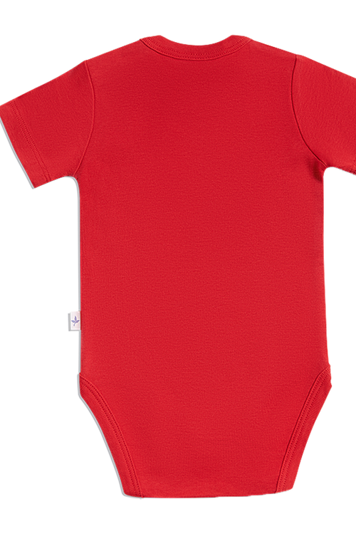 2006ZR | Baby Short-Sleeve Body - Brick-Red
