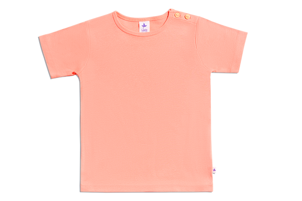 2010A | Baby Basic Kurzarmshirt - Aprikose