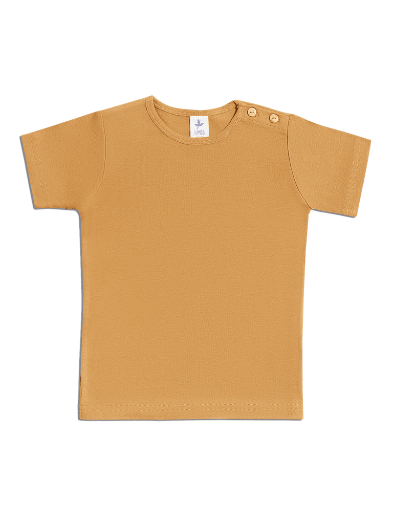 2010IN | Kinder Kurzarmshirt  - Ingwer