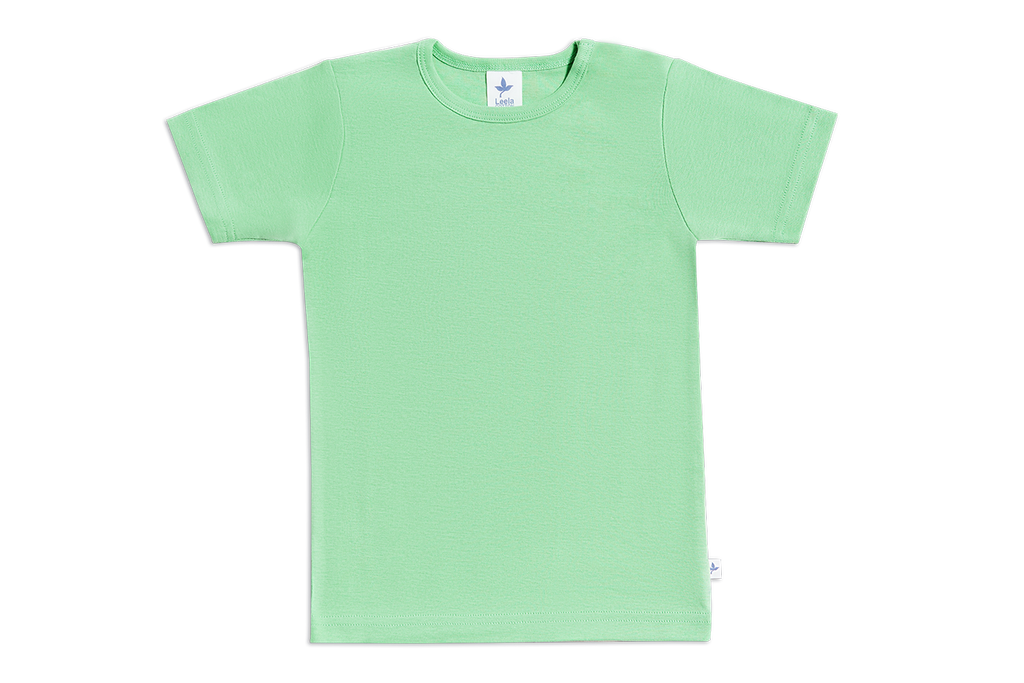 2010MG | Kids Short-Sleeve Shirt  - Mint Green