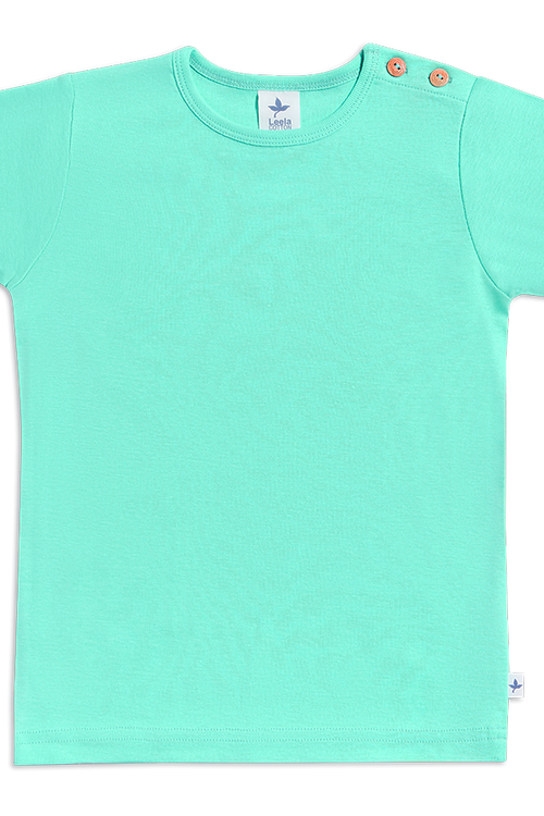2010T | Baby Basic Short Sleeve - Turquoise