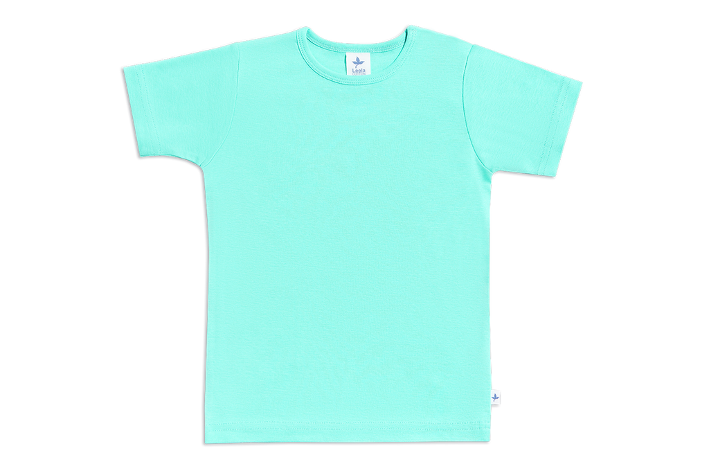 2010T | Kids Short-Sleeve Shirt  - Turquoise