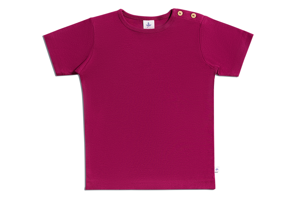 2013 | Baby Basic Kurzarmshirt - Fuchsia