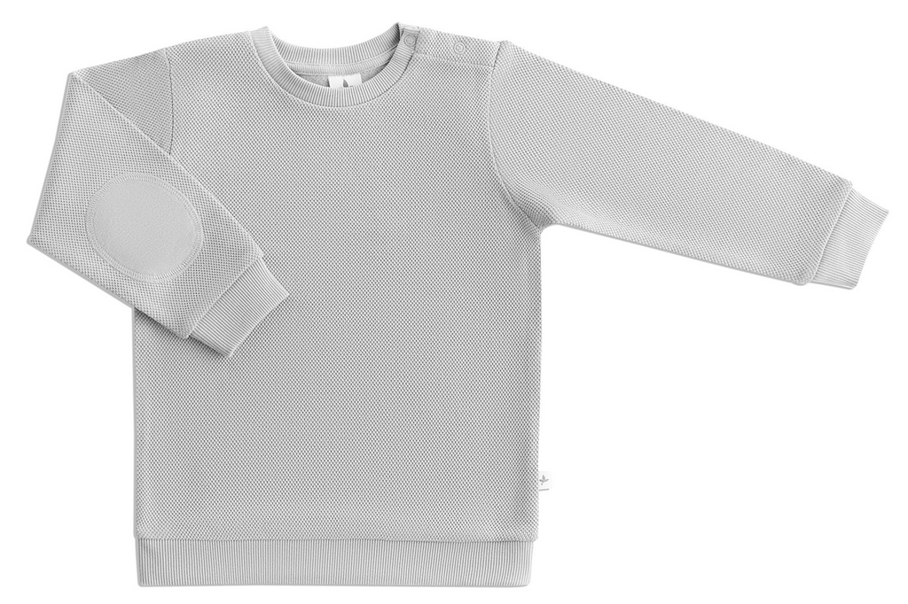 2017 GM | Baby Piqué-Basic Sweatshirt - Grau