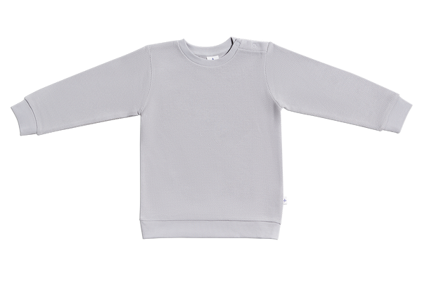 2017 GM | Baby Piqué-Basic Sweatshirt - Grey