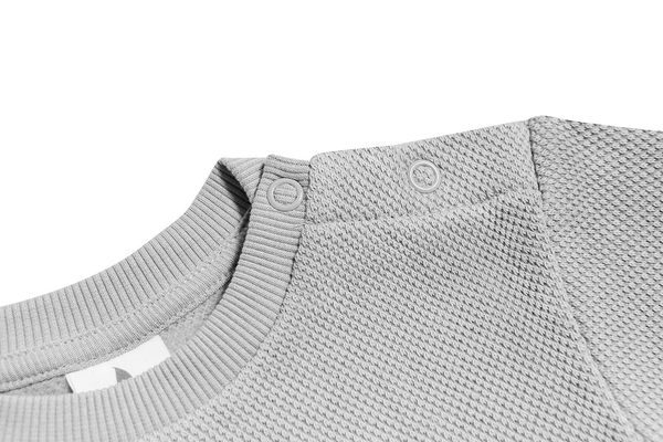 2017 GM | Baby Piqué-Basic Sweatshirt - Grey