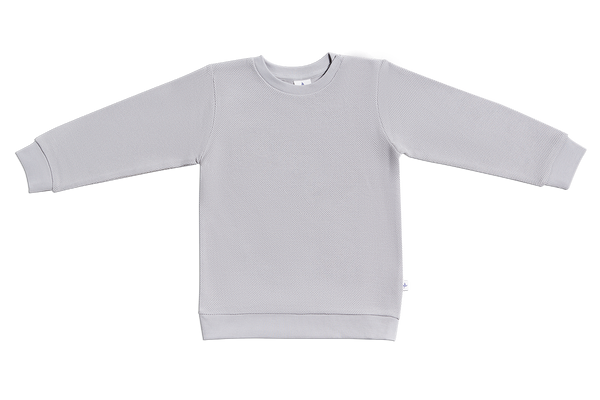 2017 GM | Baby Piqué-Basic Sweatshirt - Grau