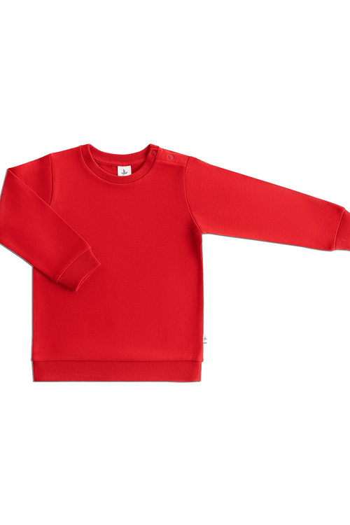2025ZR | Baby Sweatshirt - Ziegelrot