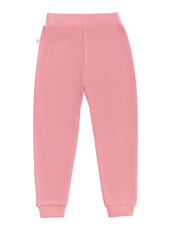 2028 VR | Baby Piqué Pants - Rosy