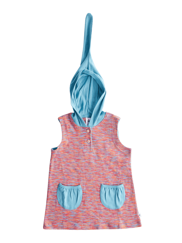 2034 SF | Baby Tunic Dress - Flame