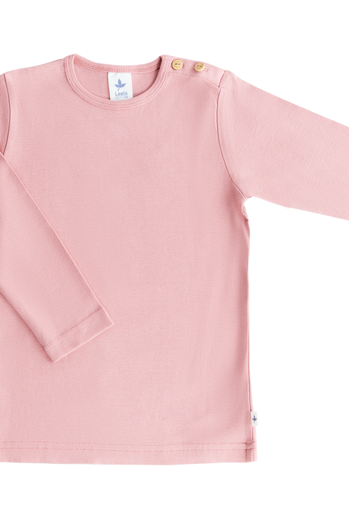 2060 VR | Baby Basic Langarmshirt - Altrosa