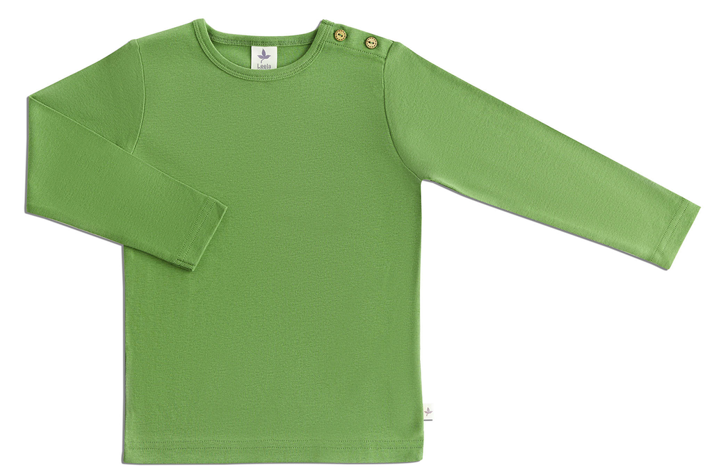 2060W | Kids Long-Sleeve Shirt - Forest Green