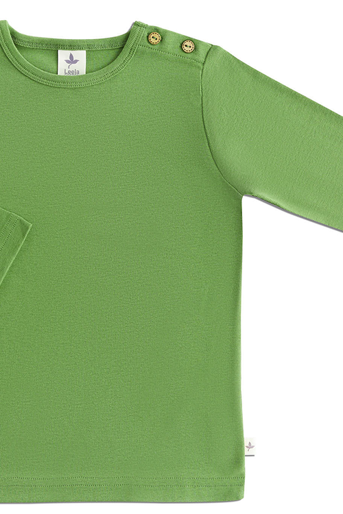 2060W | Baby Basic Long Sleeve - Forest Green