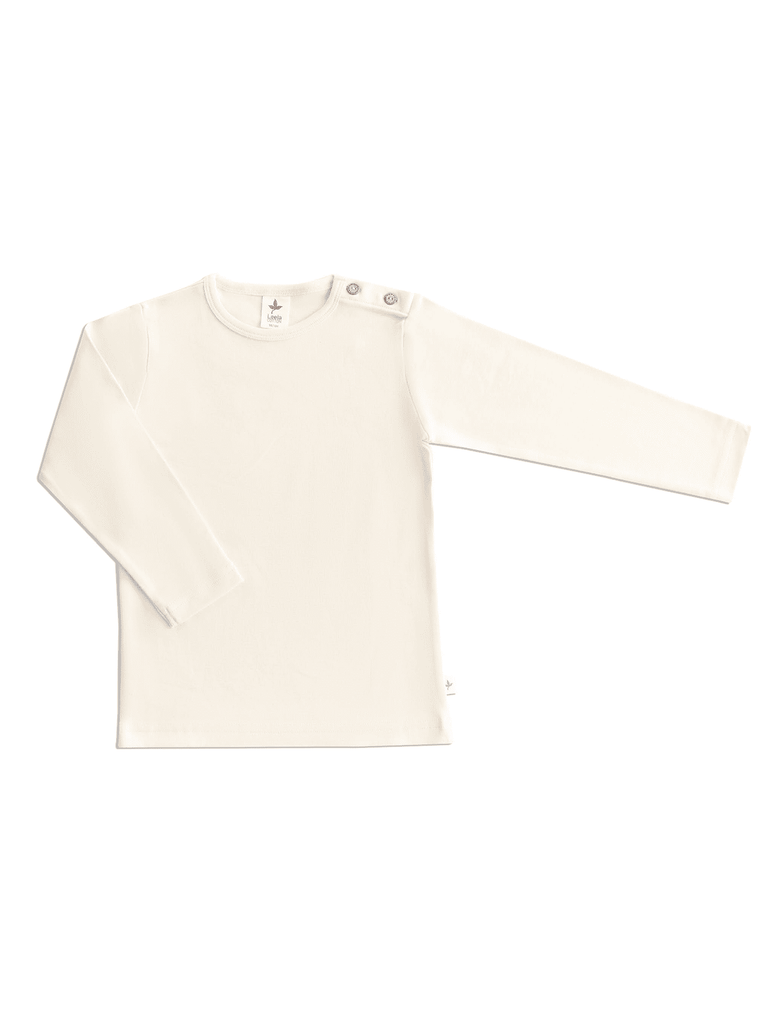 2060 | Kids Long-Sleeve Shirt - Natural