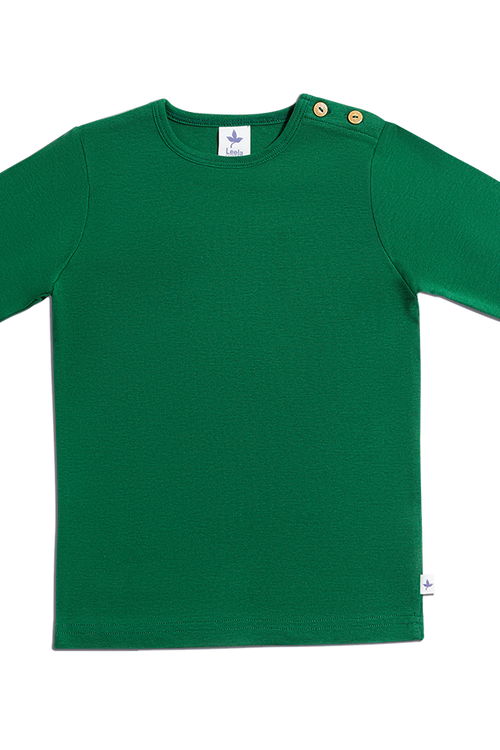 2062 | Baby Basic Langarmshirt - Moosgrün