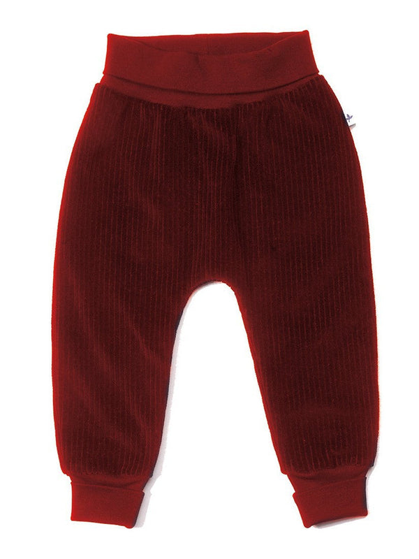 2072 BO |  Baby Cords with extra long waistband - Bordeaux