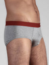 2111-01 | Herren Slip - Grau-Melange