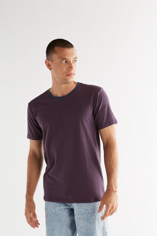 2218-056 | Men Basic T-Shirt - Indigo