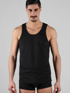 2221-01 | Herren Tanktop/Unterhemd - Schwarz