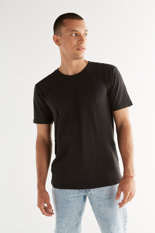 2224-021 | Men T-Shirt Flammé - Black