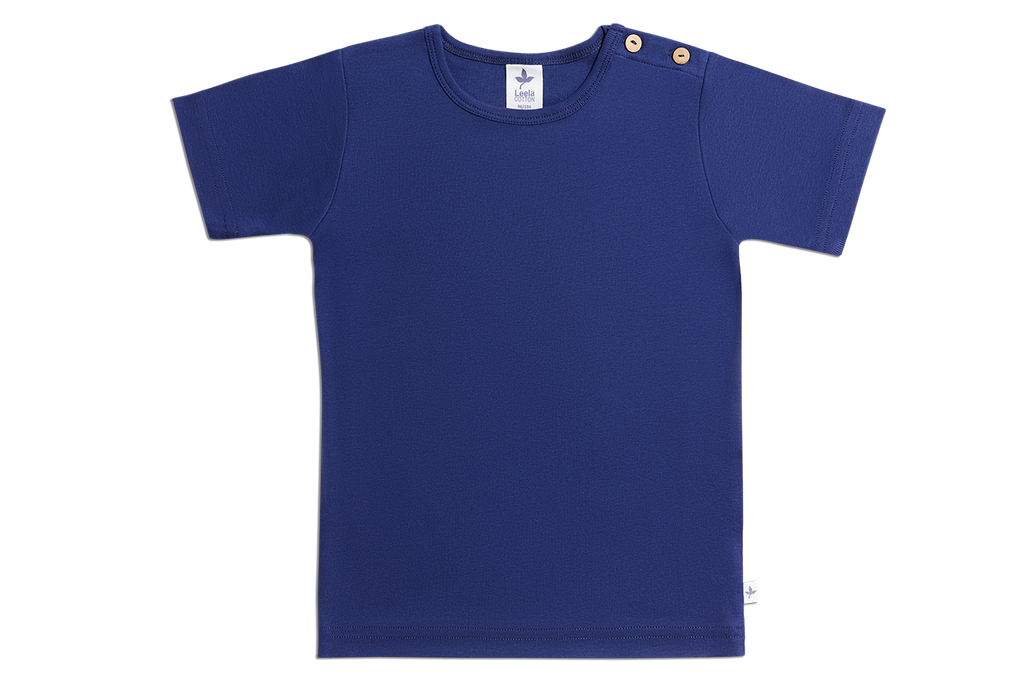 2245 | Baby Basic Short Sleeve - Dark Blue