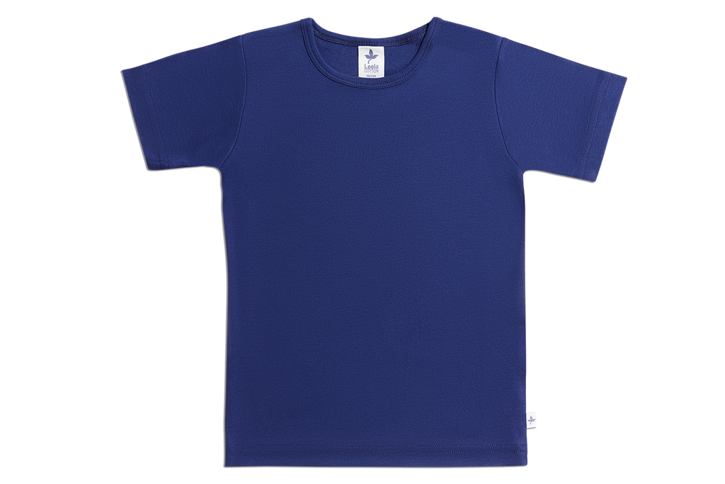 2245 | Baby Basic Short Sleeve - Dark Blue