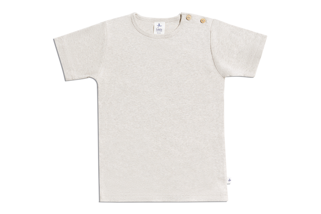 2247 | Baby Basic Short Sleeve - Beige