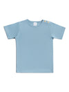 2285 | Baby Basic Kurzarmshirt - Taubenblau