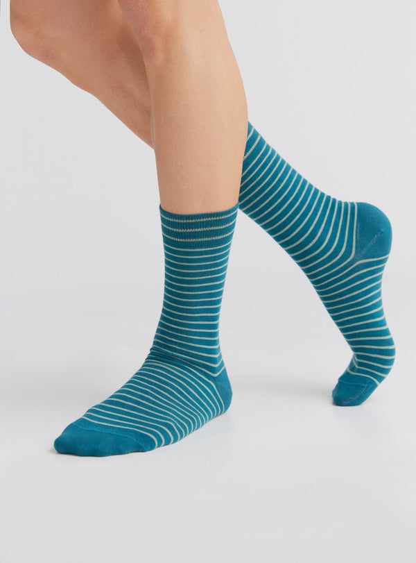 2310 | Stockings - Teal/Frost Green