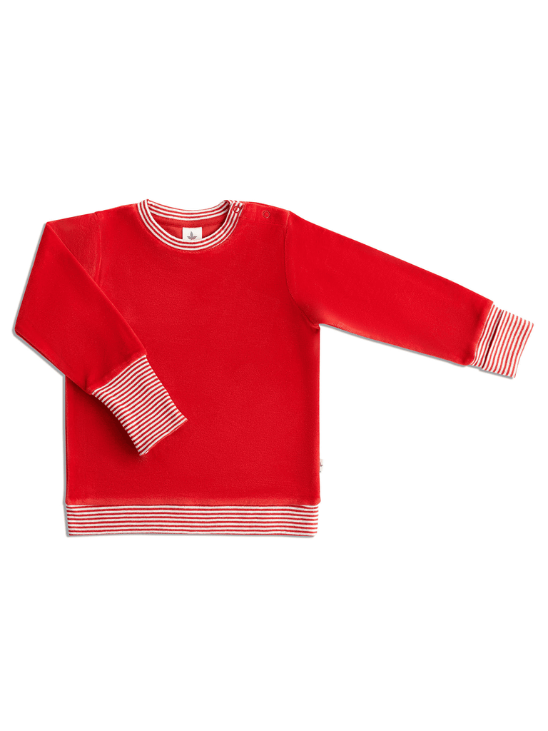 2447 | Kinder Nickyweatshirt - Ziegelrot
