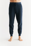 2454-061 | Waffel Strick Herrenhose - Indigo