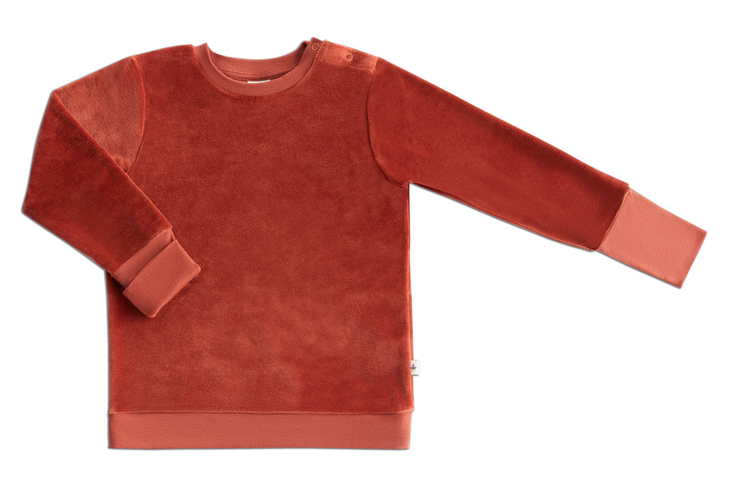 2477 TC | Kids Velvet Sweatshirt - Tabasco