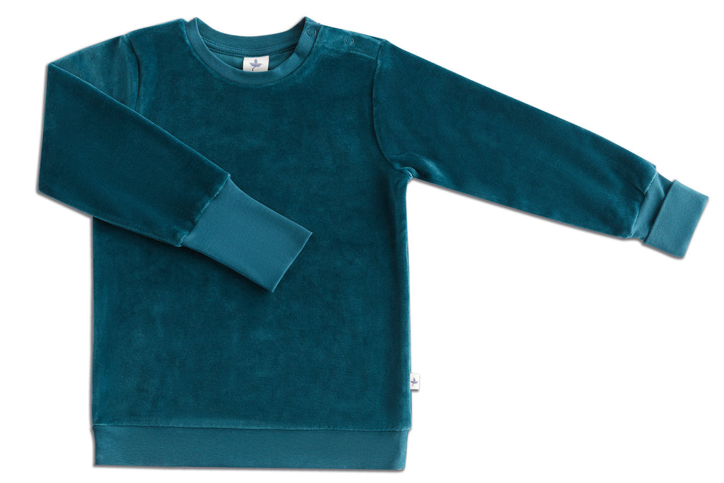 2477 TN | Kids Velvet Sweatshirt - Fir