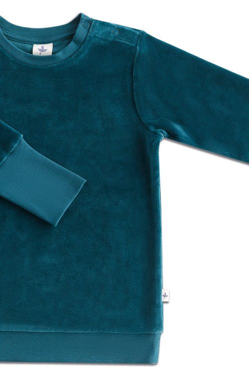2477 TN | Baby Velvet Sweatshirt - Fir