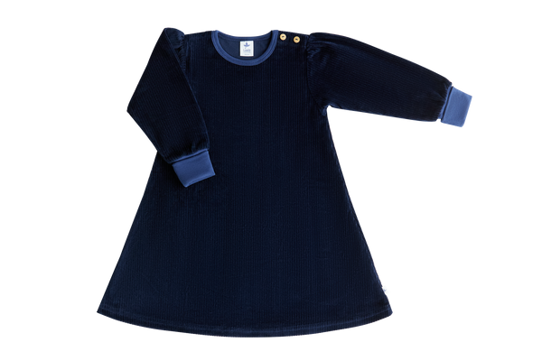 2624 AB | Corduroy Dress - Night blue