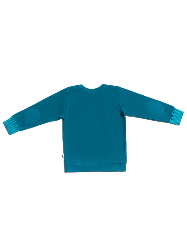2847 | Baby Piqué-Sweatshirt - Danuvian Blue