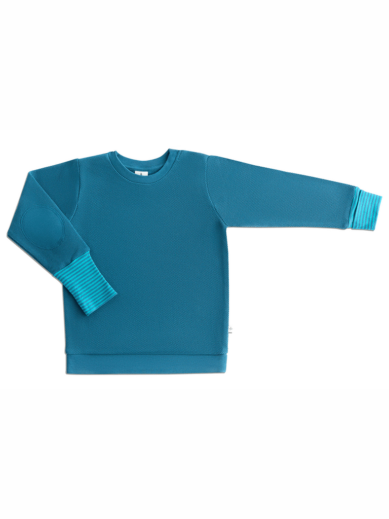 2847 | Baby Piqué-Sweatshirt - Donaublau