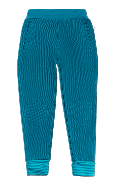 2848 | Baby Piqué Pants - Danuvian Blue