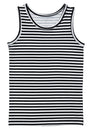 3221-03 | Mädchen Tanktop - Schwarz-Weiss