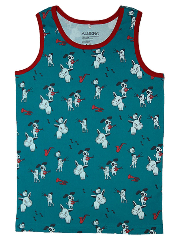 3221-06 | Girls Tanktop - Turquoise