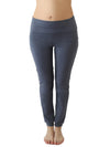 4062NM | Damen Yogahose - Navy-Melange