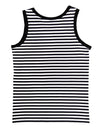 4222-01 | Jungen Tanktop - Schwarz-Weiss