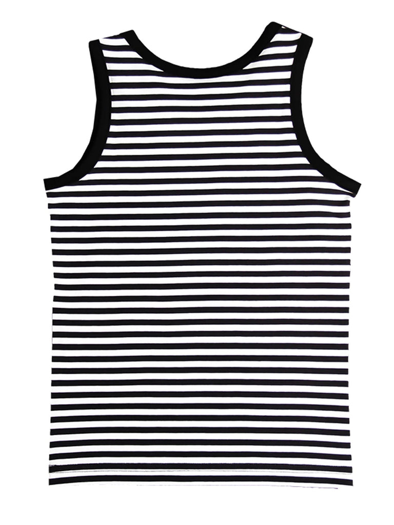 4222-01 | Boys Tanktop - Black/White