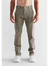 MC1018-395 | Herren Denim Chinos in Ton Waschung - Pebble