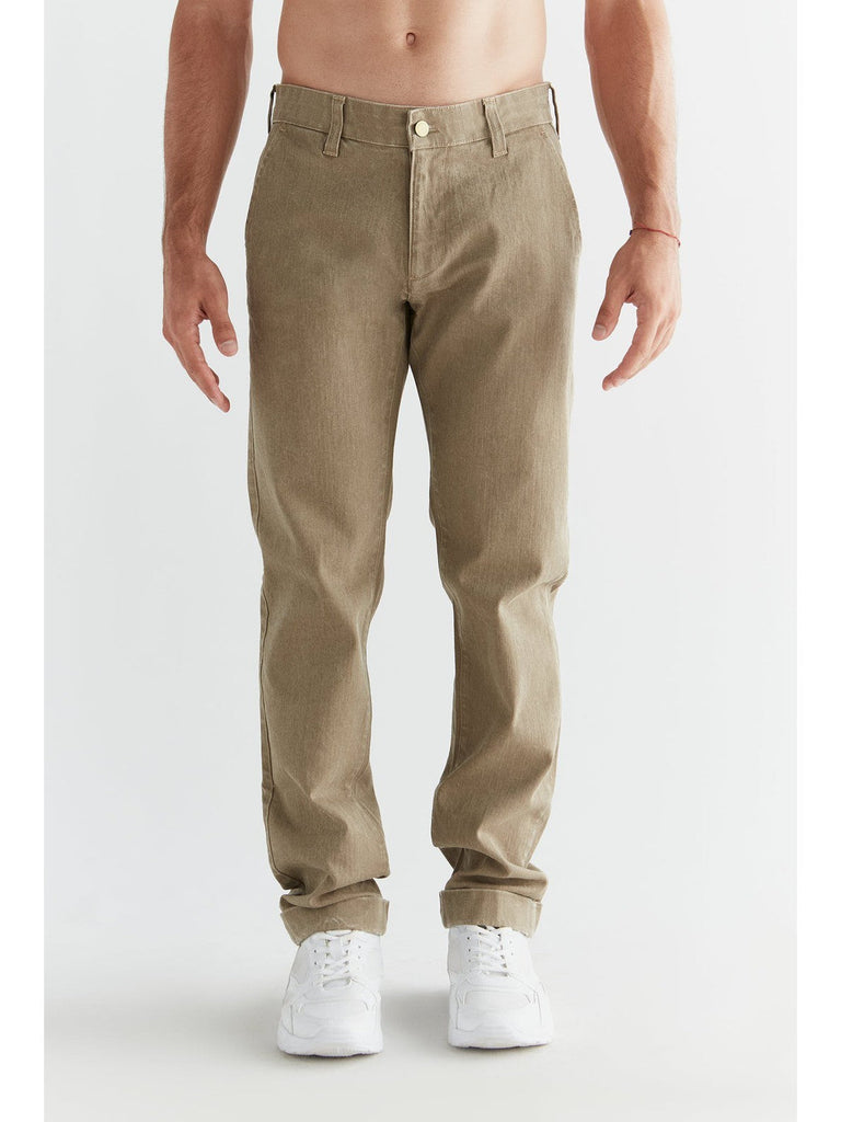 MC1018-403 | Herren Denim Chinos in Ton Waschung - Caribe