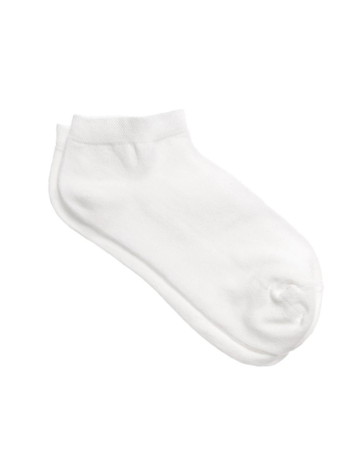 R-1111-02 | Unisex Trainer Socks (6-Pack - Weiss – Leela Cotton  