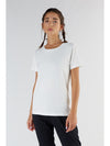 T1100-02 | TENCEL™ Active Damen Kurzarmshirt - White