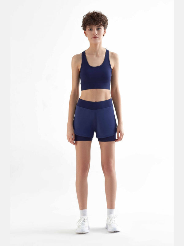 T1200-03 | Women Sport BH recycled - Navy