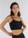 T1201-01 | TENCEL™ Active Damen Bra Top - Black